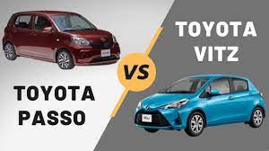 Toyota Passo VS Toyota Vitz